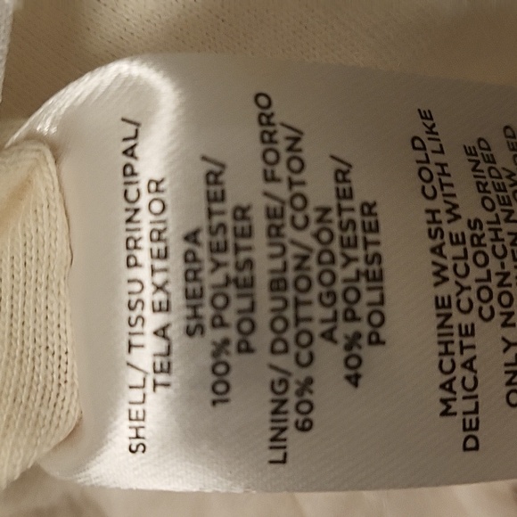 Lou & Grey Size M Sherpa zip up - Picture 6 of 8